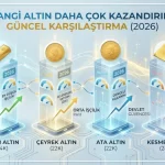 Hangi altın daha çok kazandırır? Gram, çeyrek, Ata ve kesme altın güncel karşılaştırması ve yatırım getirisi analizi (2026)