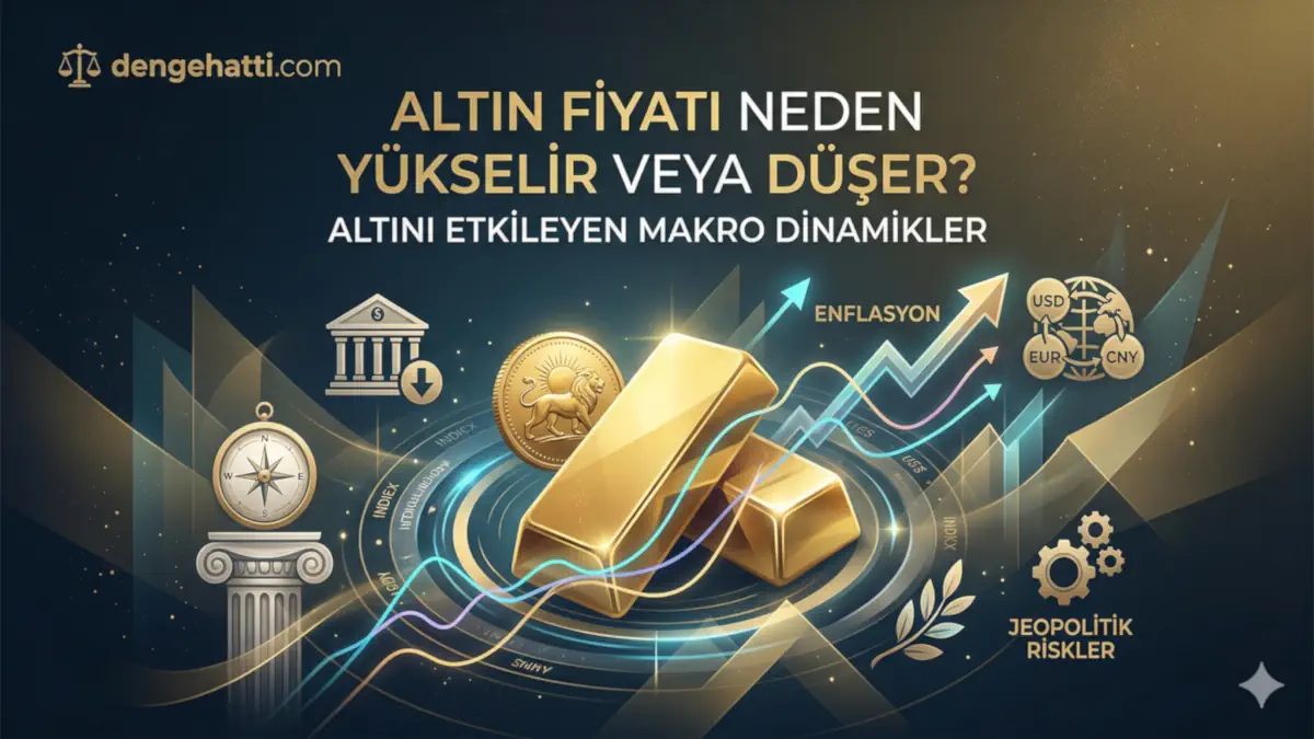 Altın fiyatını ne etkiler? Faiz oranları, enflasyon ve jeopolitik risklerin ons altına etkisini inceleyen kapsamlı makro dinamikler rehberi.