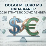 Dolar mı Euro mu Daha Karlı? 2026 Döviz Piyasaları ve Stratejik Kur Rehberi Dolar mı euro mu daha karlı sorusuna rasyonel yanıtlar sunan 2026 stratejik döviz rehberi makalesinin kapak görseli. Terazi üzerinde dengelenen 3D Amerikan Doları ve Euro sembolleri ile finansal analiz konsepti.
